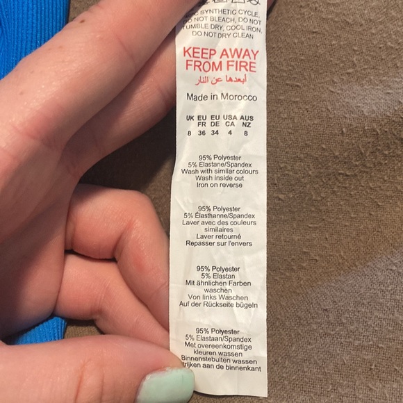 PLT blue whale tail pants - Picture 8 of 8